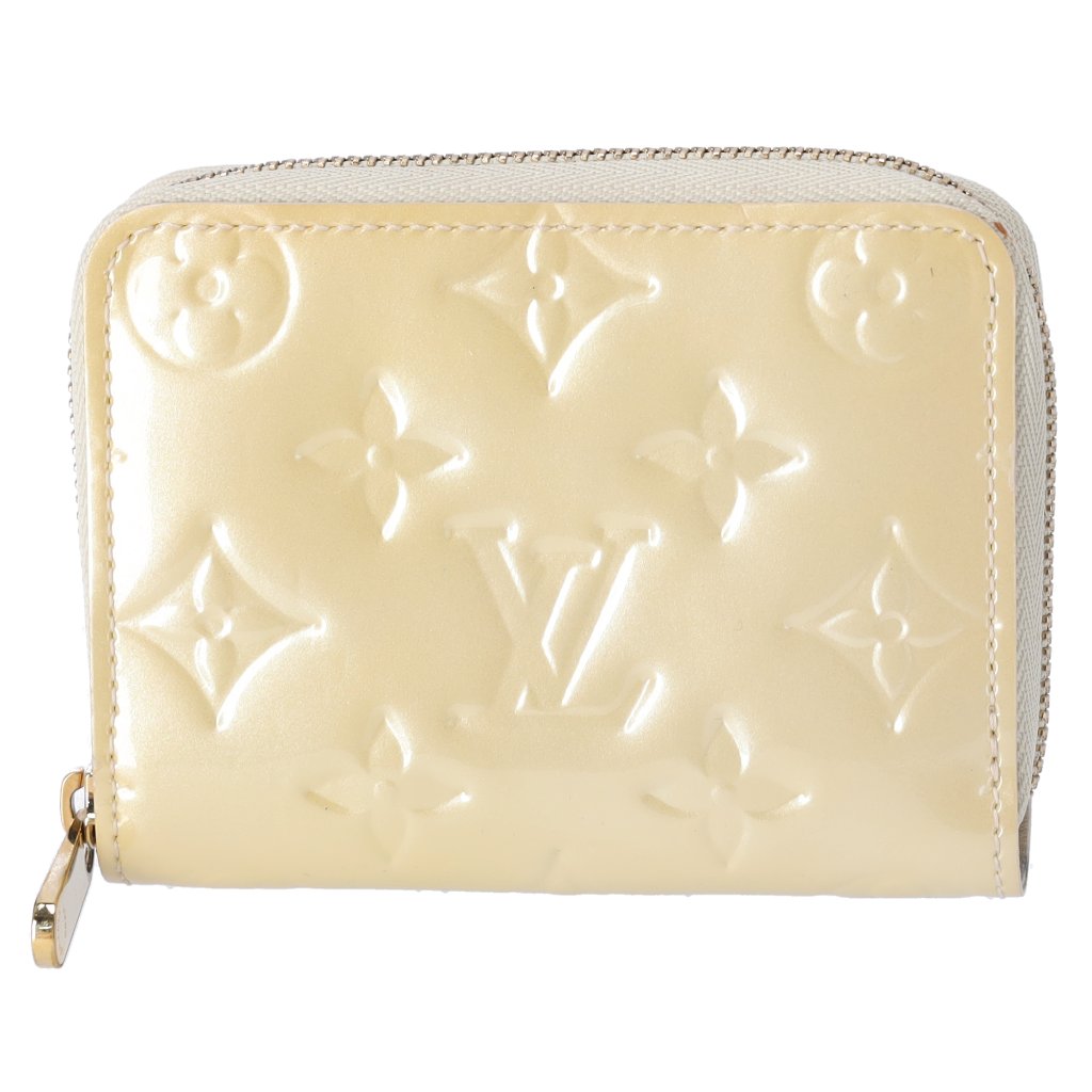 Louis Vuitton Zippy Coin Card Wallet Monogram Vernis M91461 Corail